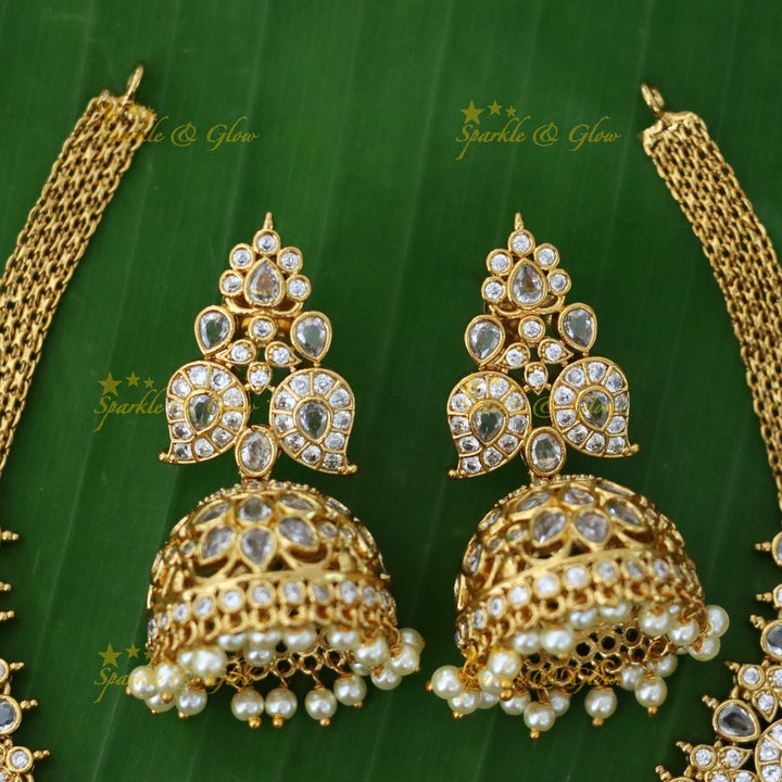 Bridal Jewellery Set With Maang Tikka,Earrings