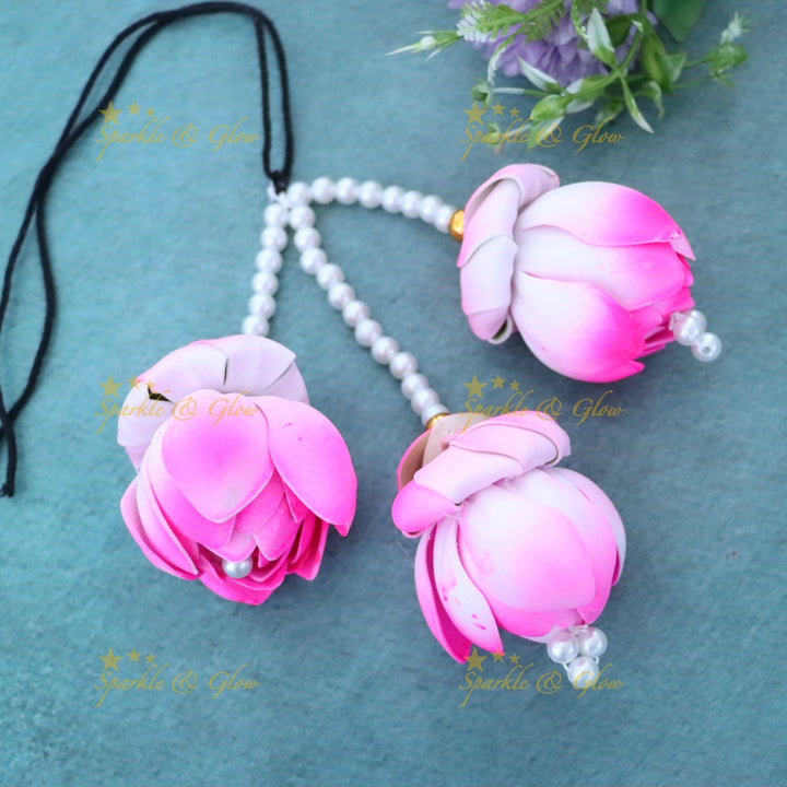 Elegant Lotus Hair Clips for Special Occasions