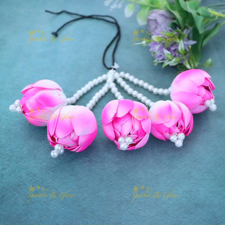 Elegant Lotus Festive Hair Accessories Collection