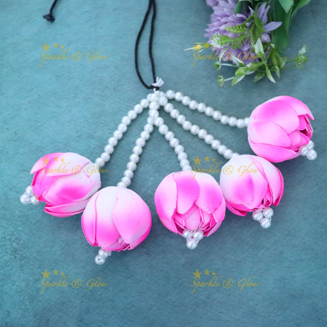 Elegant Lotus Festive Hair Accessories Collection