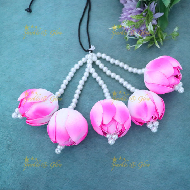 Elegant Lotus Festive Hair Accessories Collection