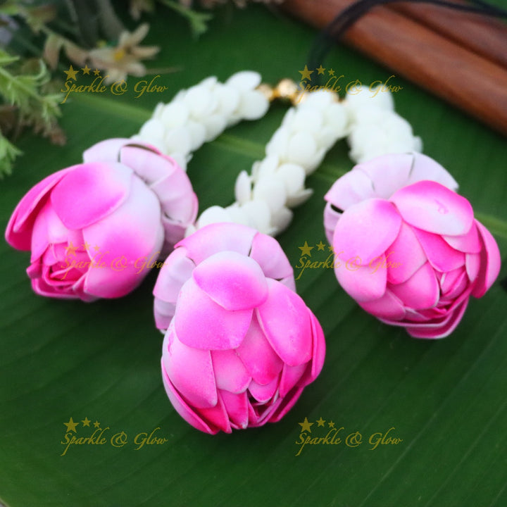 Exquisite Lotus Hair Ornament for Wedding & Festive Wear