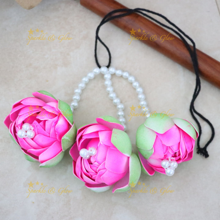 Exquisite Lotus Blossom Hair Accessories - Sparkle & Glow