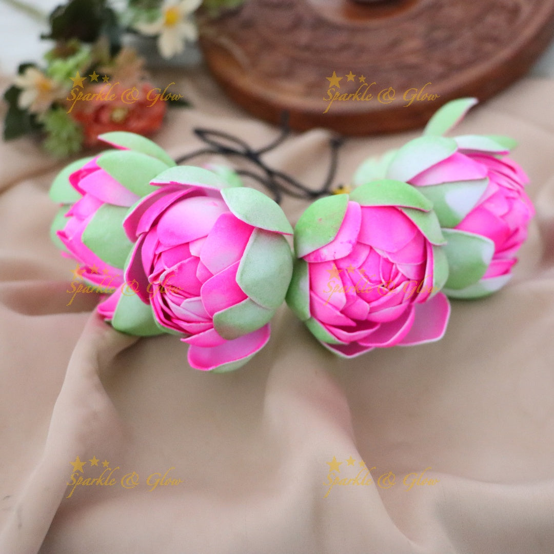 Exquisite Lotus Hair Accessories for Festive Occasions