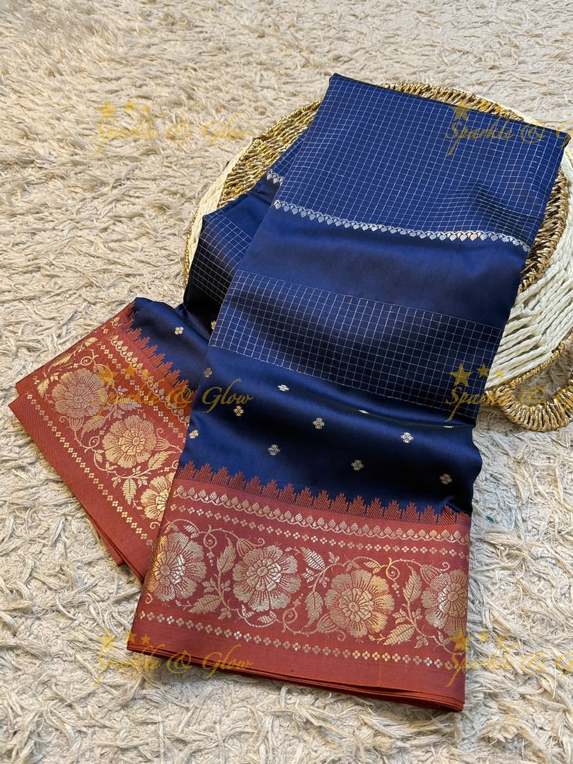 Elegant Banarasi Katan Soft Saree for Special Occasions