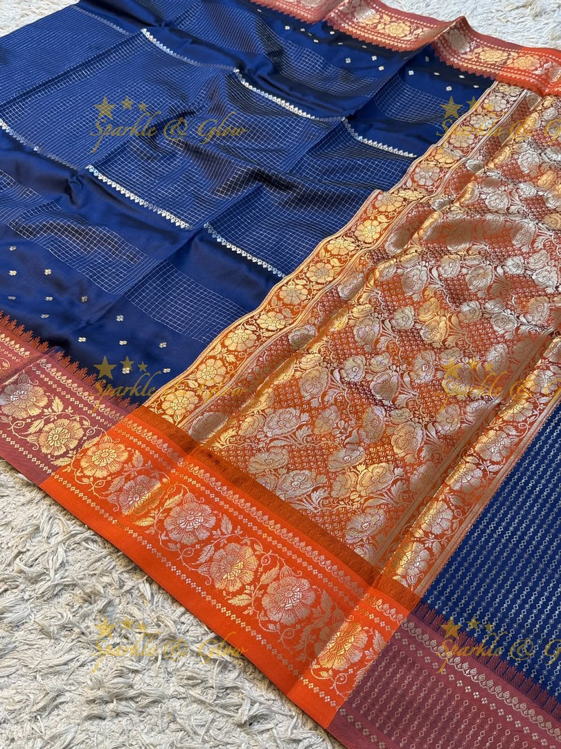 Elegant Banarasi Katan Soft Saree for Special Occasions