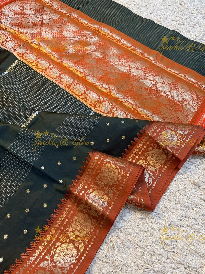 Elegant Banarasi Katan Soft Saree for Special Occasions