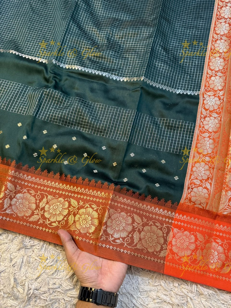 Elegant Banarasi Katan Soft Saree for Special Occasions