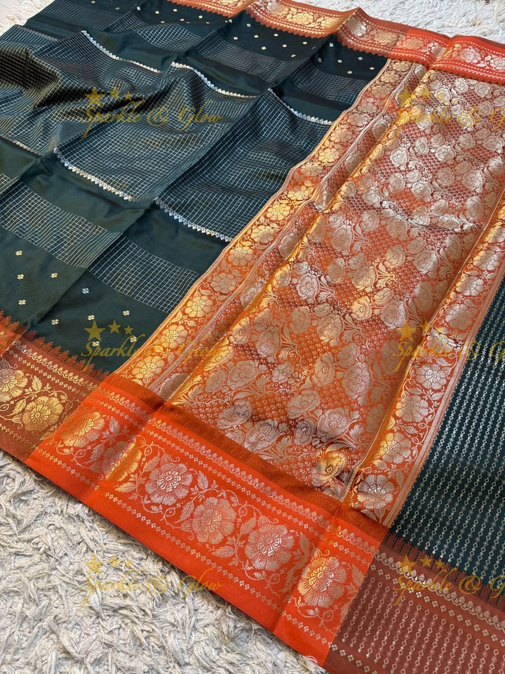 Elegant Banarasi Katan Soft Saree for Special Occasions