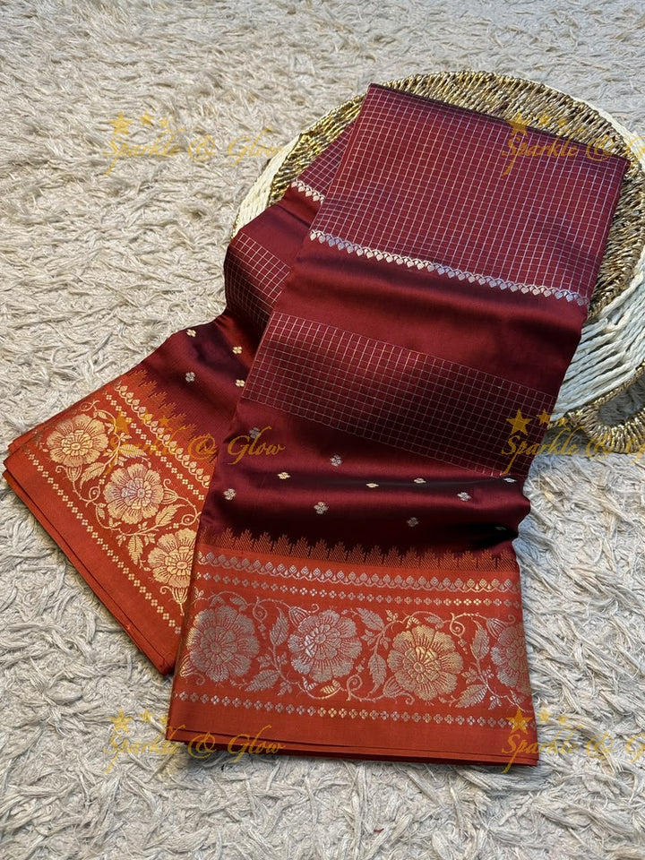 Elegant Banarasi Katan Soft Saree for Special Occasions