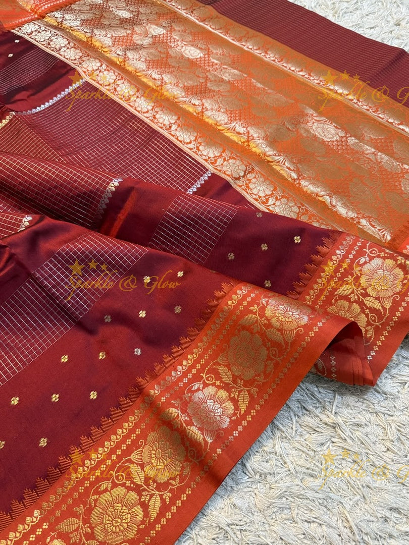 Elegant Banarasi Katan Soft Saree for Special Occasions