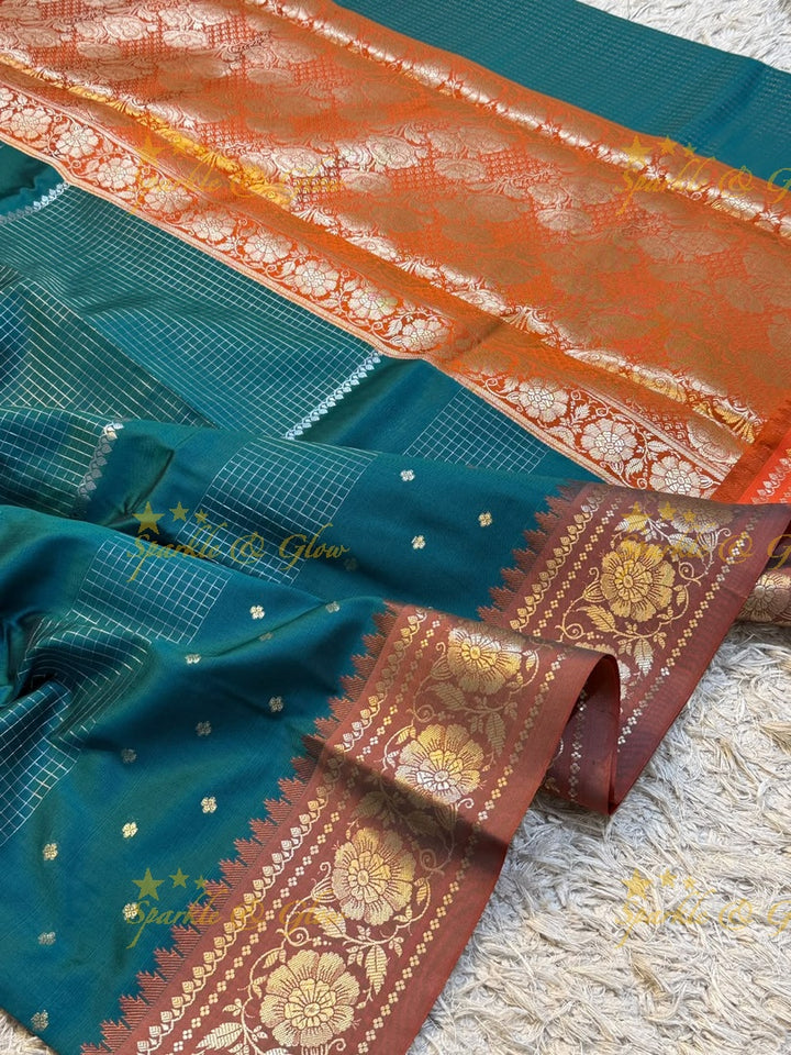 Elegant Banarasi Katan Soft Saree for Special Occasions