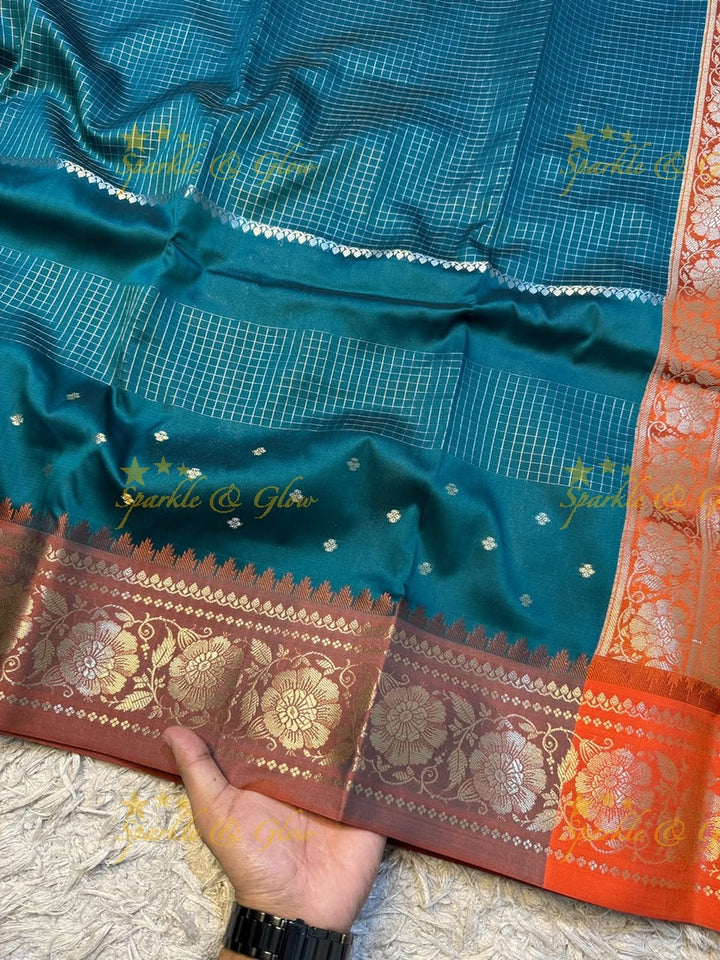 Elegant Banarasi Katan Soft Saree for Special Occasions