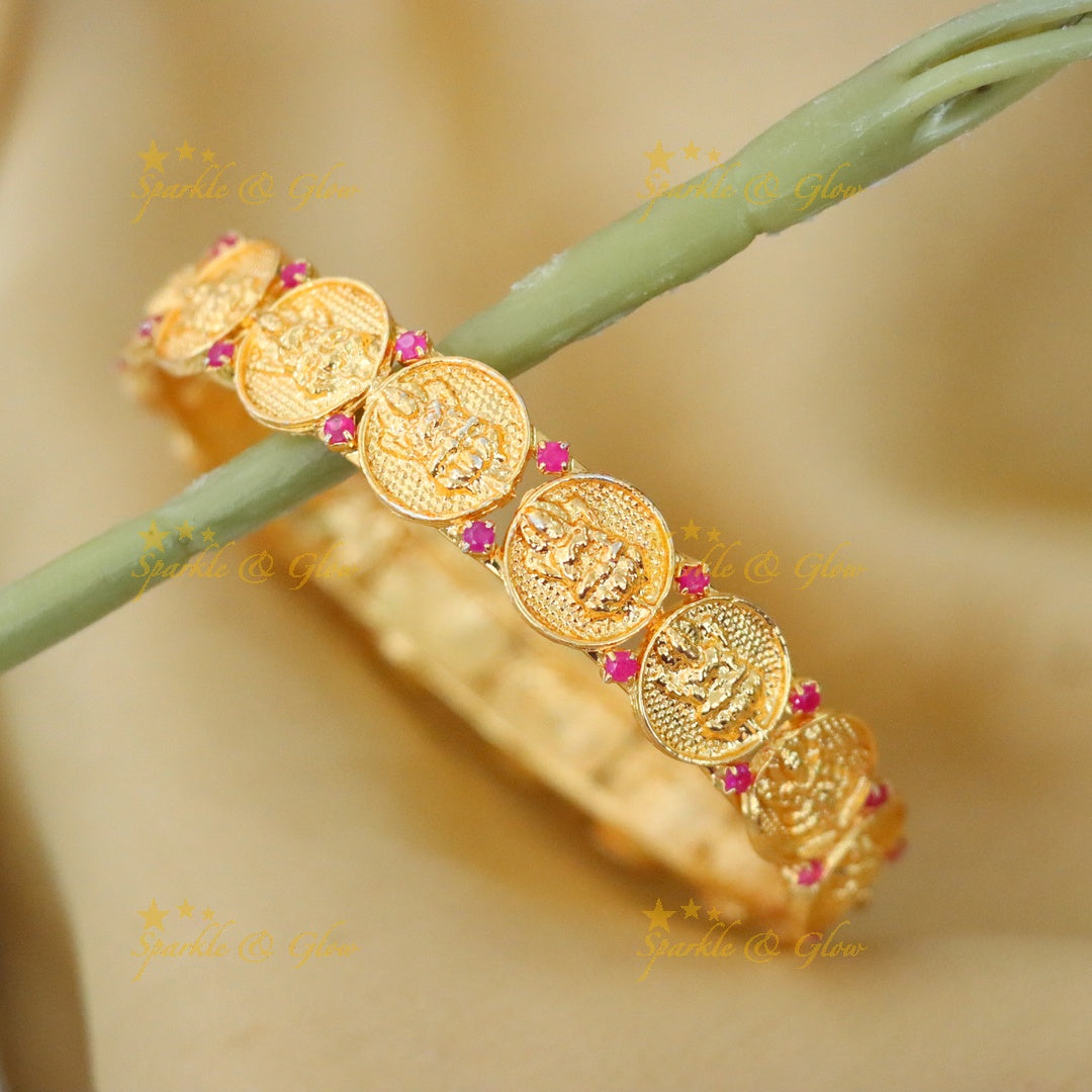 Exquisite Kerala Gold Coin Bangle for All Occasions
