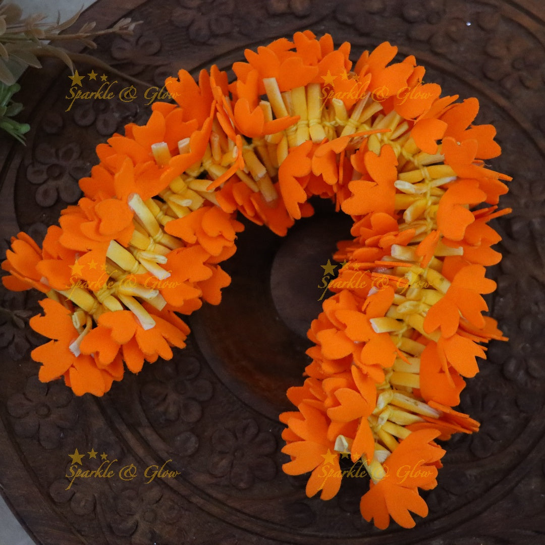 Exquisite Floral Gajra for Festive Weddings - 8inch