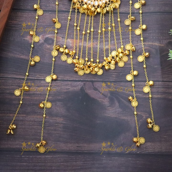 Exquisite Bridal Hair Chain - Traditional Elegance