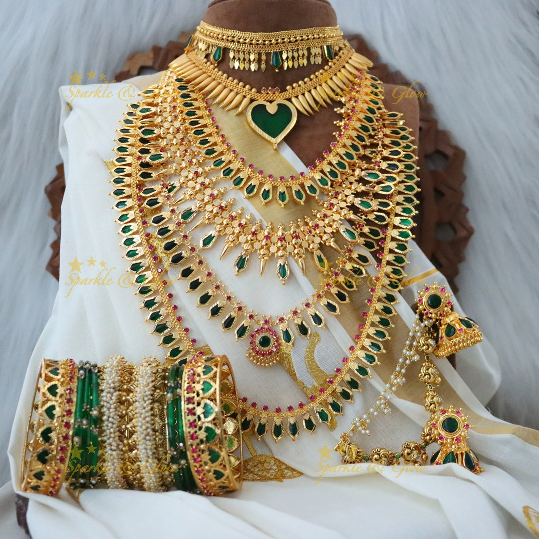 Exquisite Onam Bridal Jewellery Set for Your Big Day