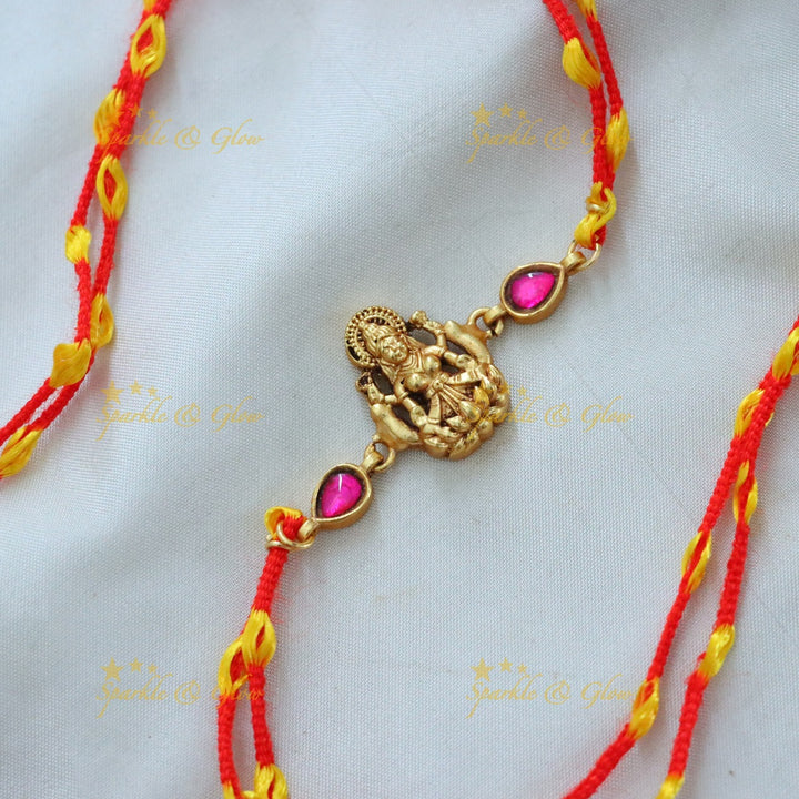 Exquisite Jadau Kundan Rakhi for Celebrations