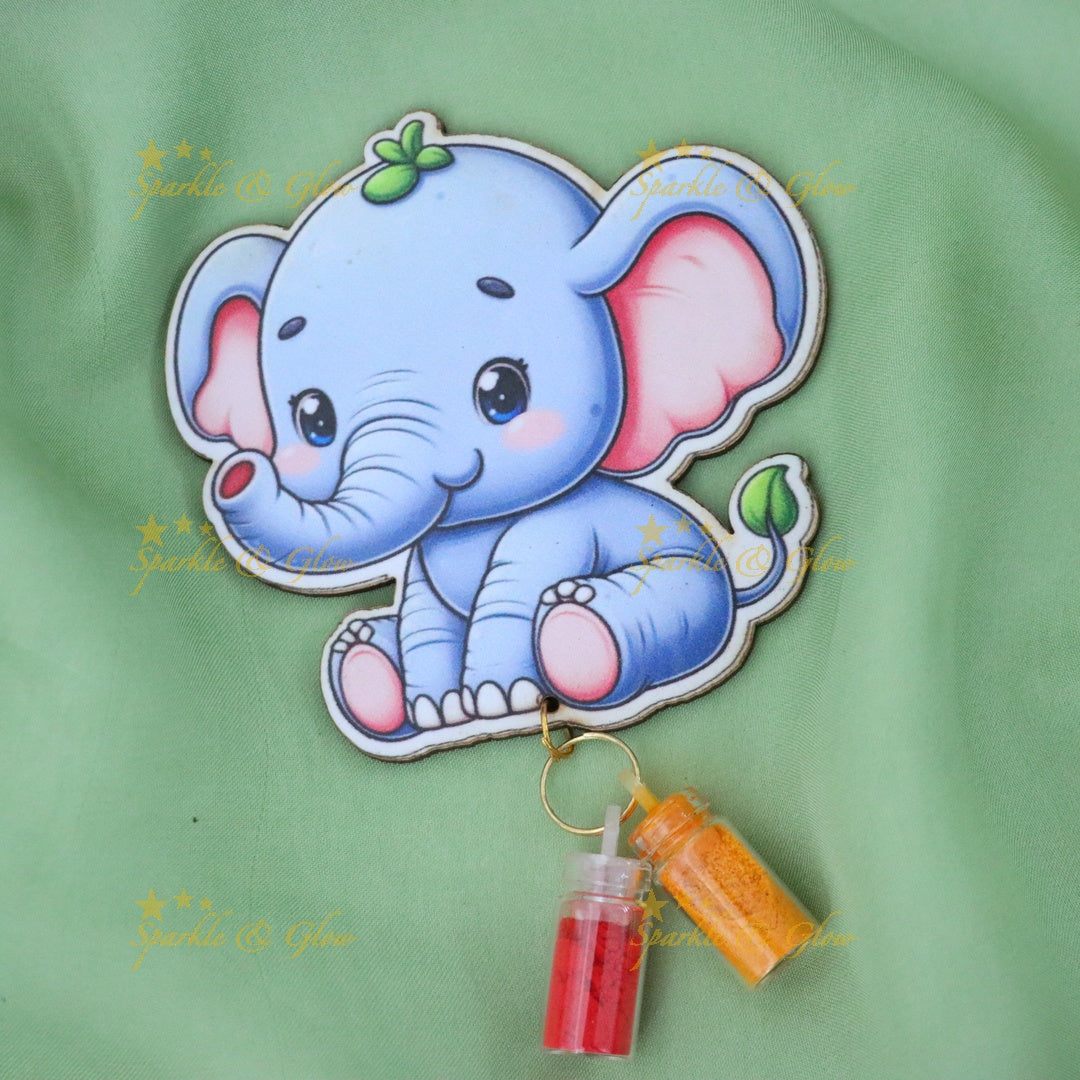 Elegant Elephant Kumkum Holders for Festive Gifts