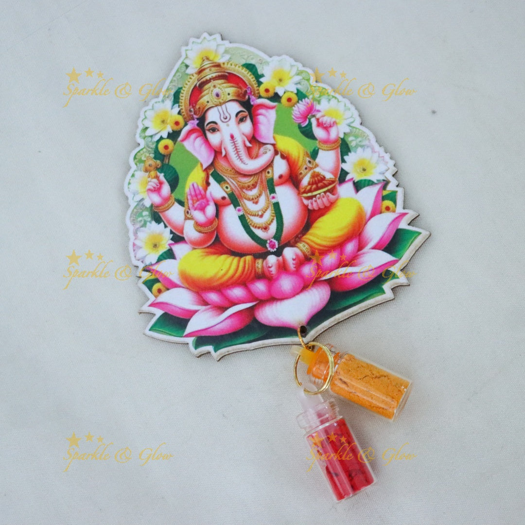 Ganesh Kumkum Holders for Festive Celebrations