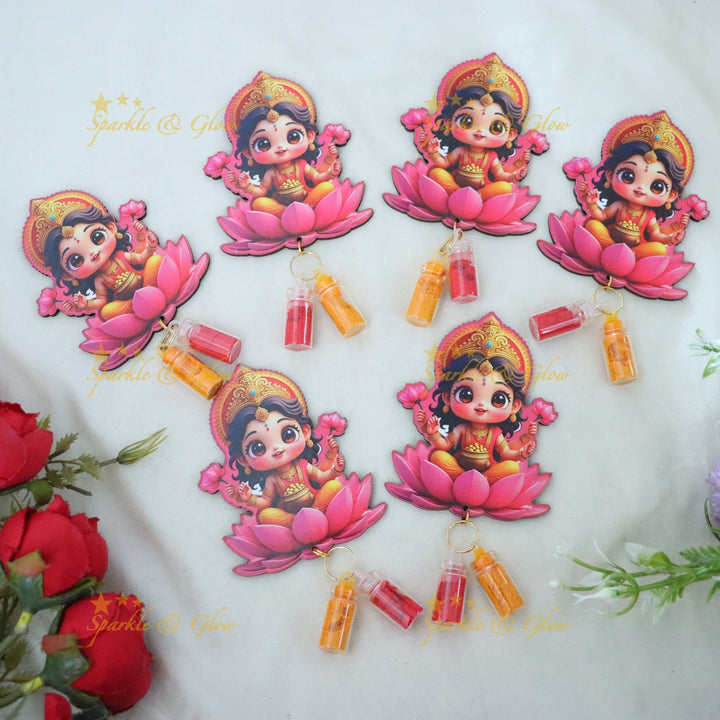 Exquisite Lotus Kumkum Set for Memorable Festive Gifts