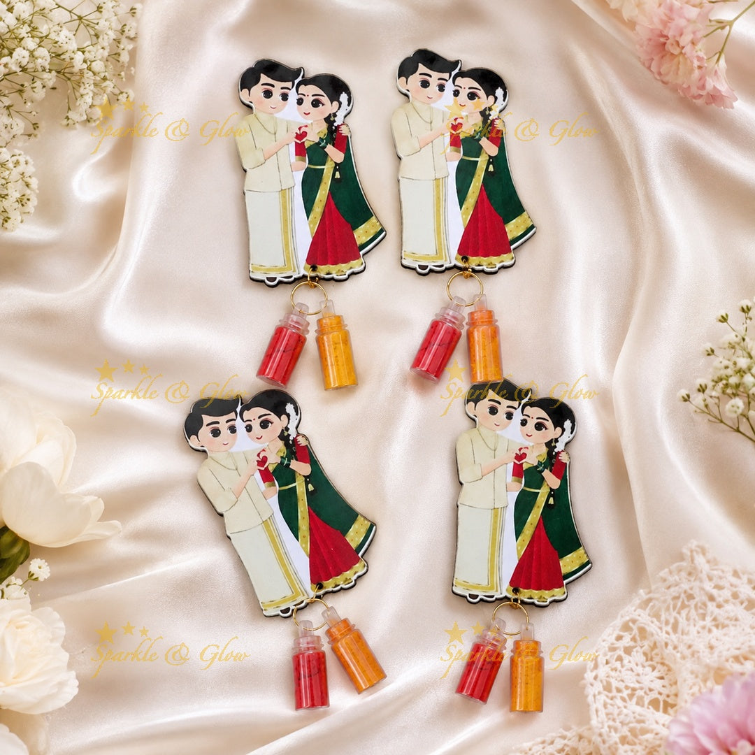 Exquisite Handmade Kumkum Holders for Celebrations