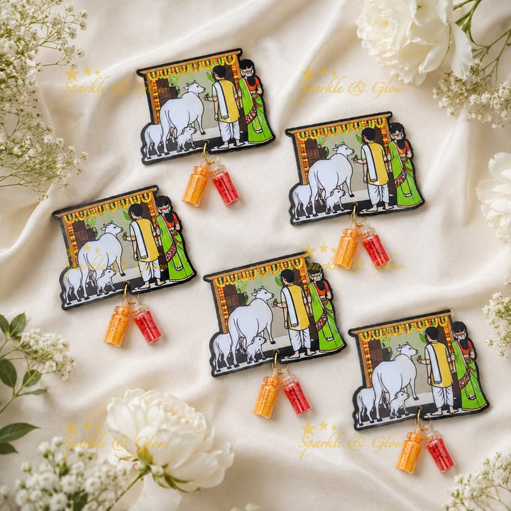 Artistic Kumkum Holders for Weddings & Festivals