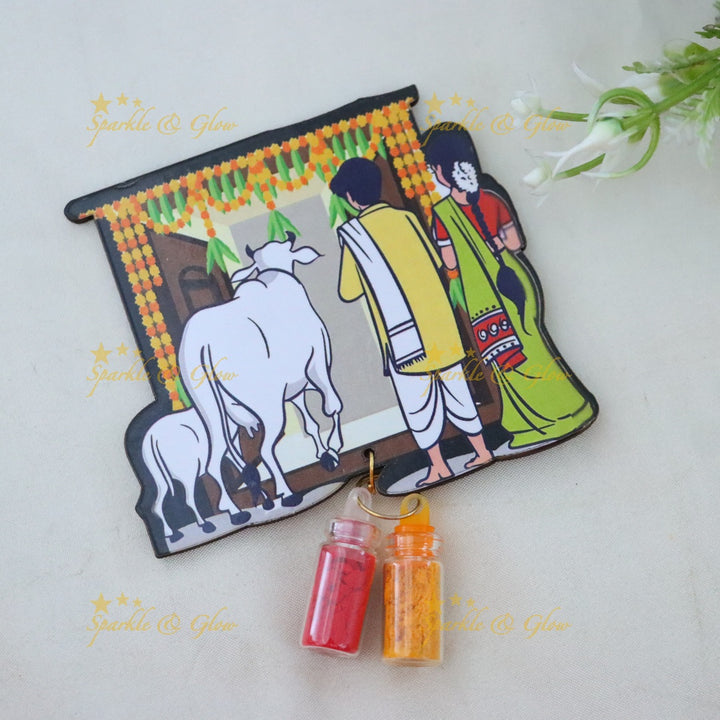 Artistic Kumkum Holders for Weddings & Festivals