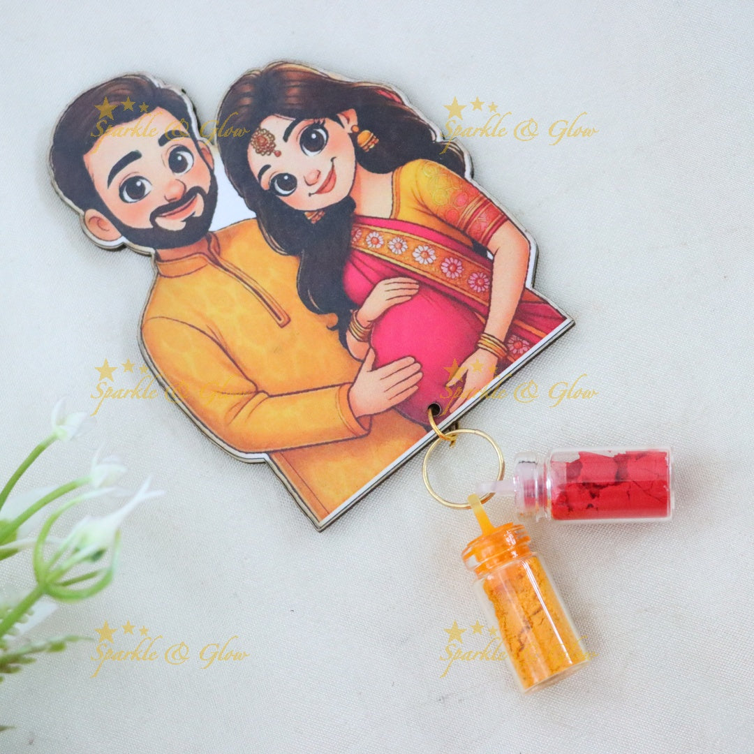 Charming Custom Keychains for Memorable Weddings