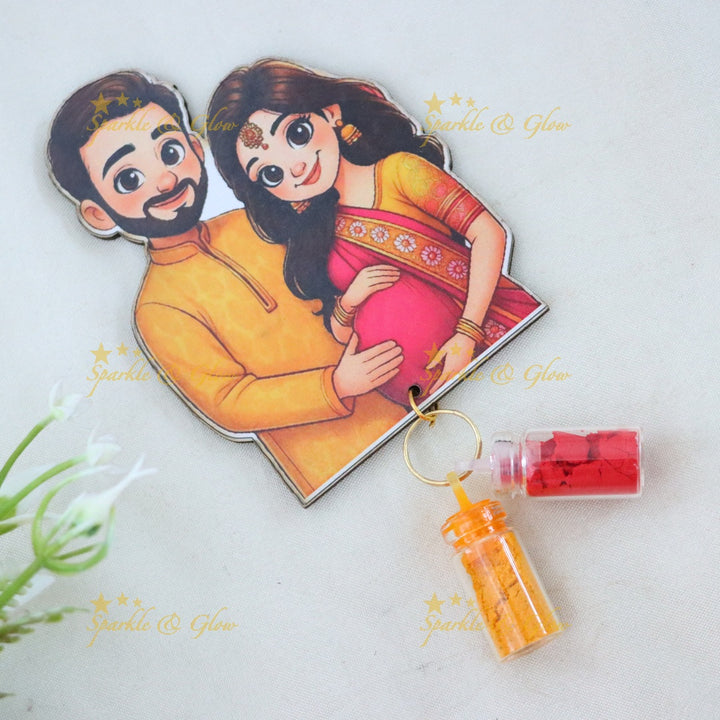 Charming Custom Keychains for Memorable Weddings