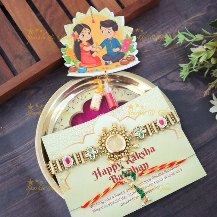 Exquisite Rakhi Jewellery Gift Set for Festive Celebrations
