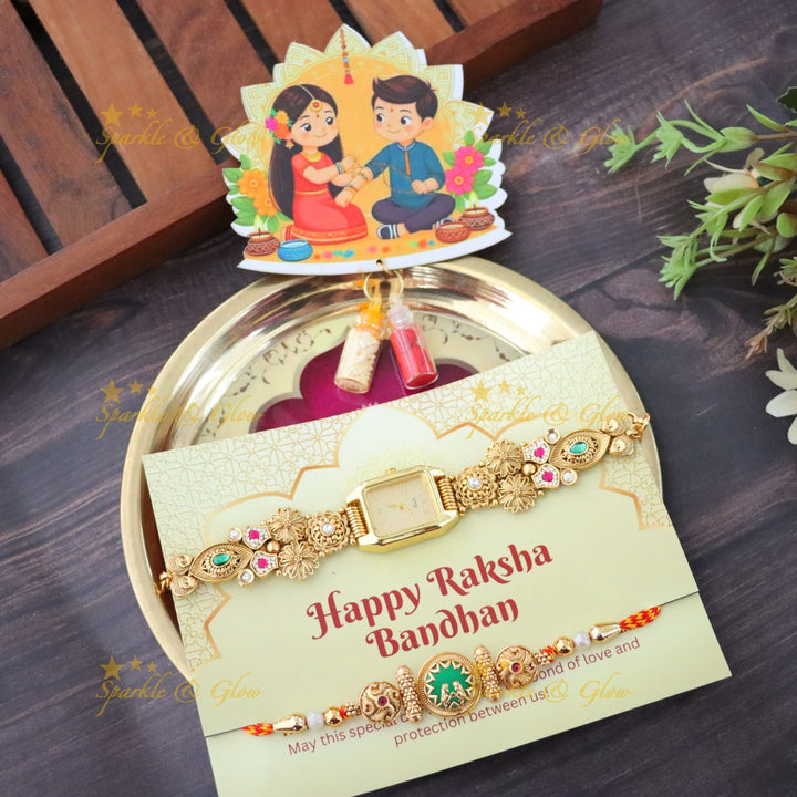 Exquisite Rakhi Gift Set for Festive Celebrations