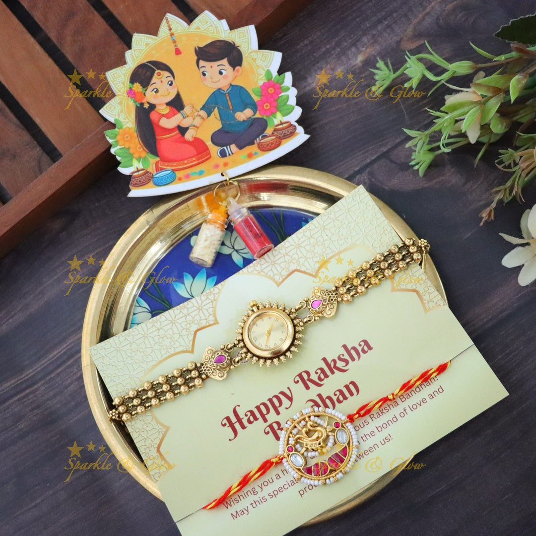 Exquisite Raksha Bandhan Gift Hamper with Elegant Accessories