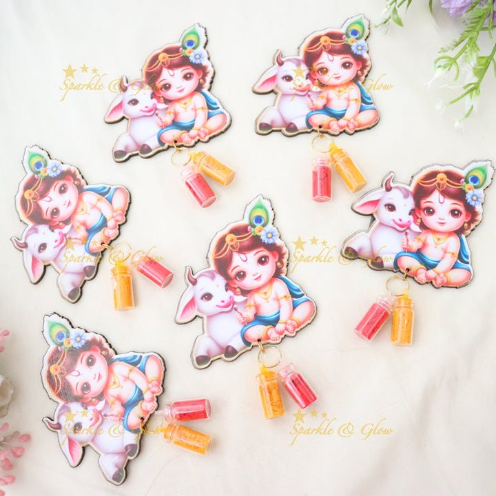 Krishna Kumkum Sets for Festive Return Gifts