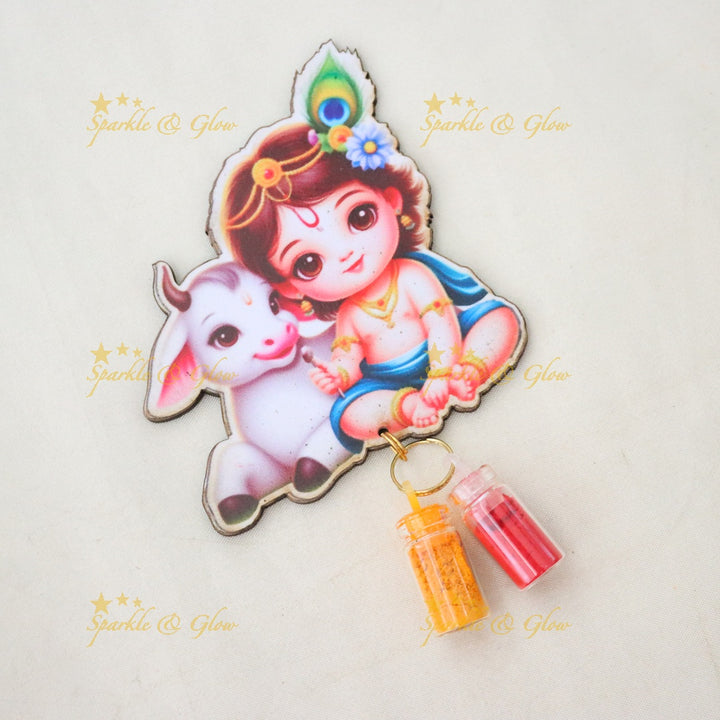 Krishna Kumkum Sets for Festive Return Gifts