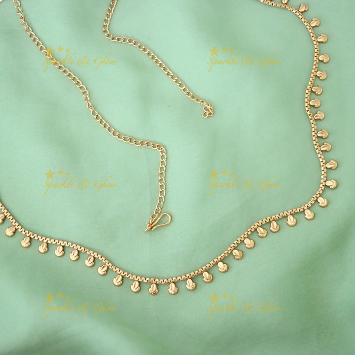 Exquisite Gold Plated Hip Chain for Festive Elegance