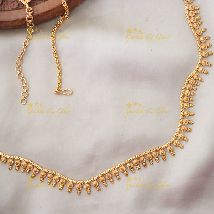 Premium Gold Plated Wedding Hip Chain - Sparkle & Glow