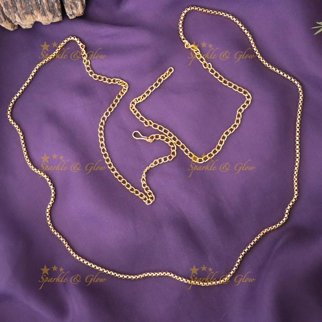 Exquisite Gold Plated Hip Chain for Weddings