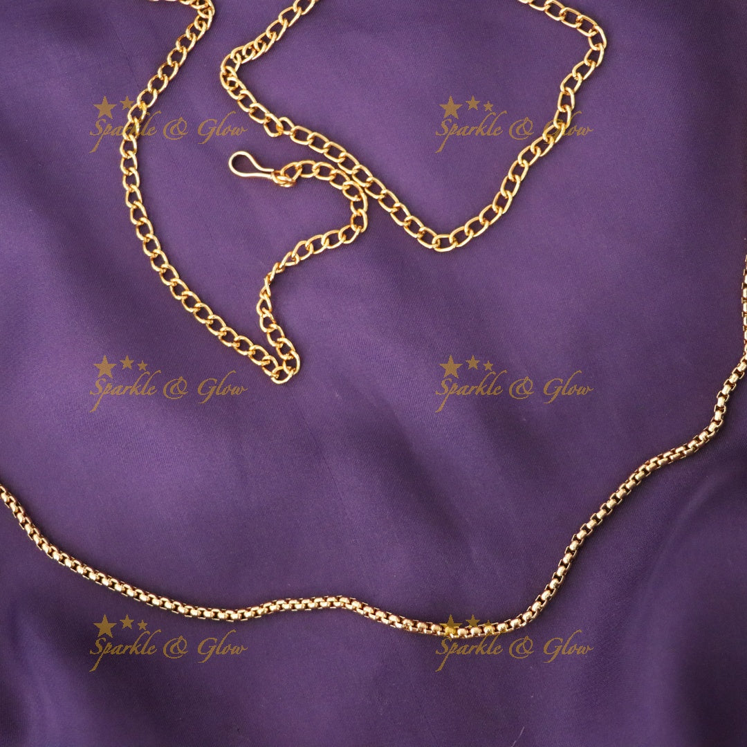 Exquisite Gold Plated Hip Chain for Weddings