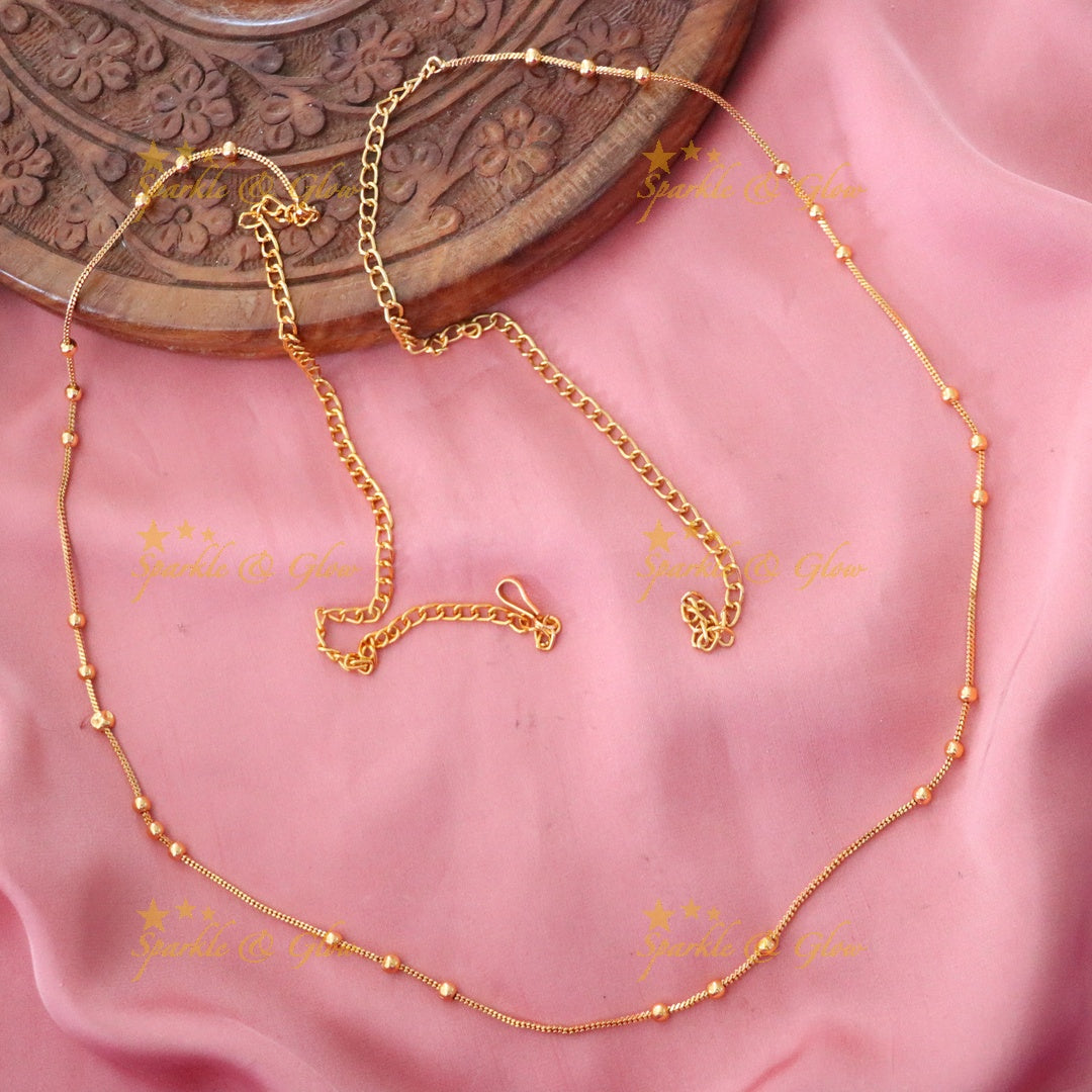 Elegant Gold-Toned Festive Hip Chain - New Arrival