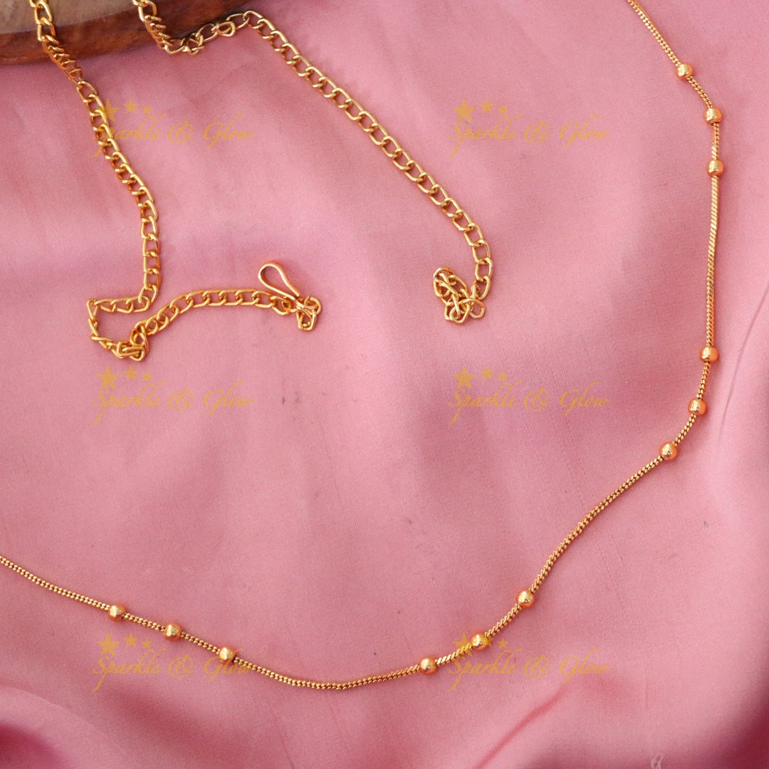 Elegant Gold-Toned Festive Hip Chain - New Arrival