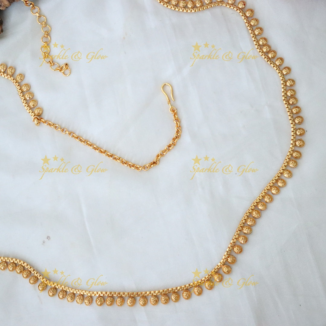 Exquisite Gold Hip Chain for Weddings & Festivities