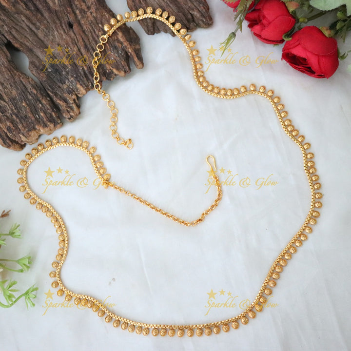 Exquisite Gold Hip Chain for Weddings & Festivities