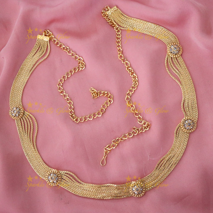 Elegant Gold Hip Chain for Weddings