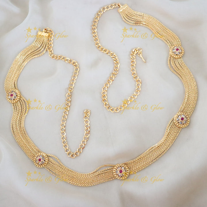 Elegant Gold Hip Chain for Weddings