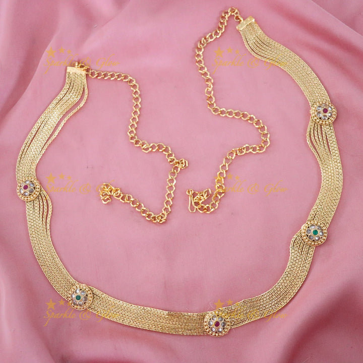 Elegant Gold Hip Chain for Weddings