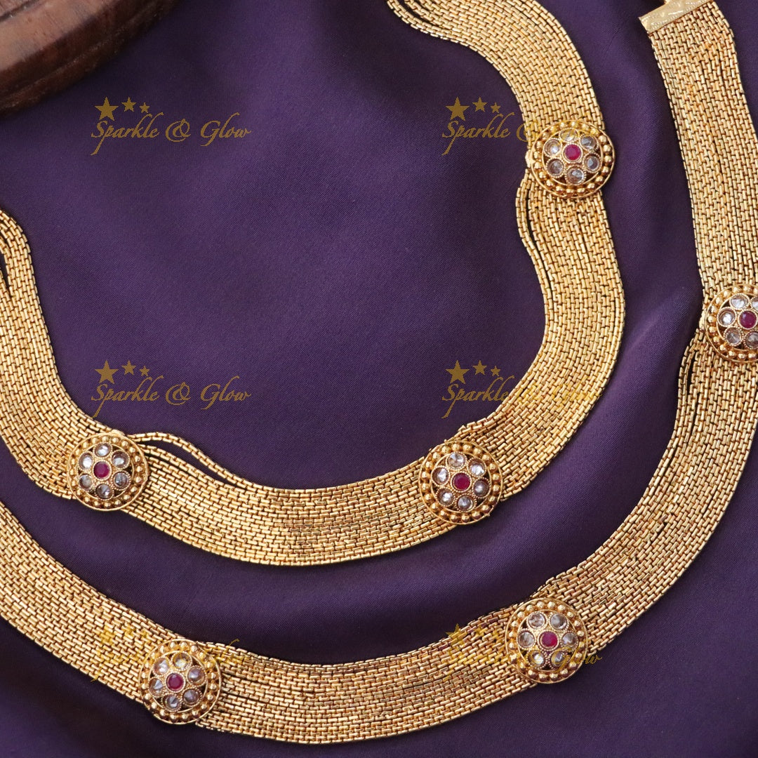 Mesmerizing Gold-Plated Anklet for Celebrations