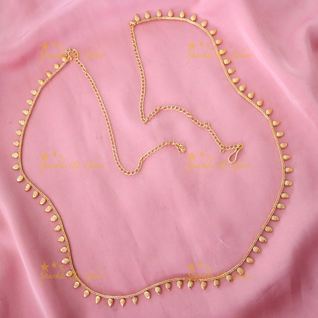 Exquisite Gold Plated Festive Hip Chain