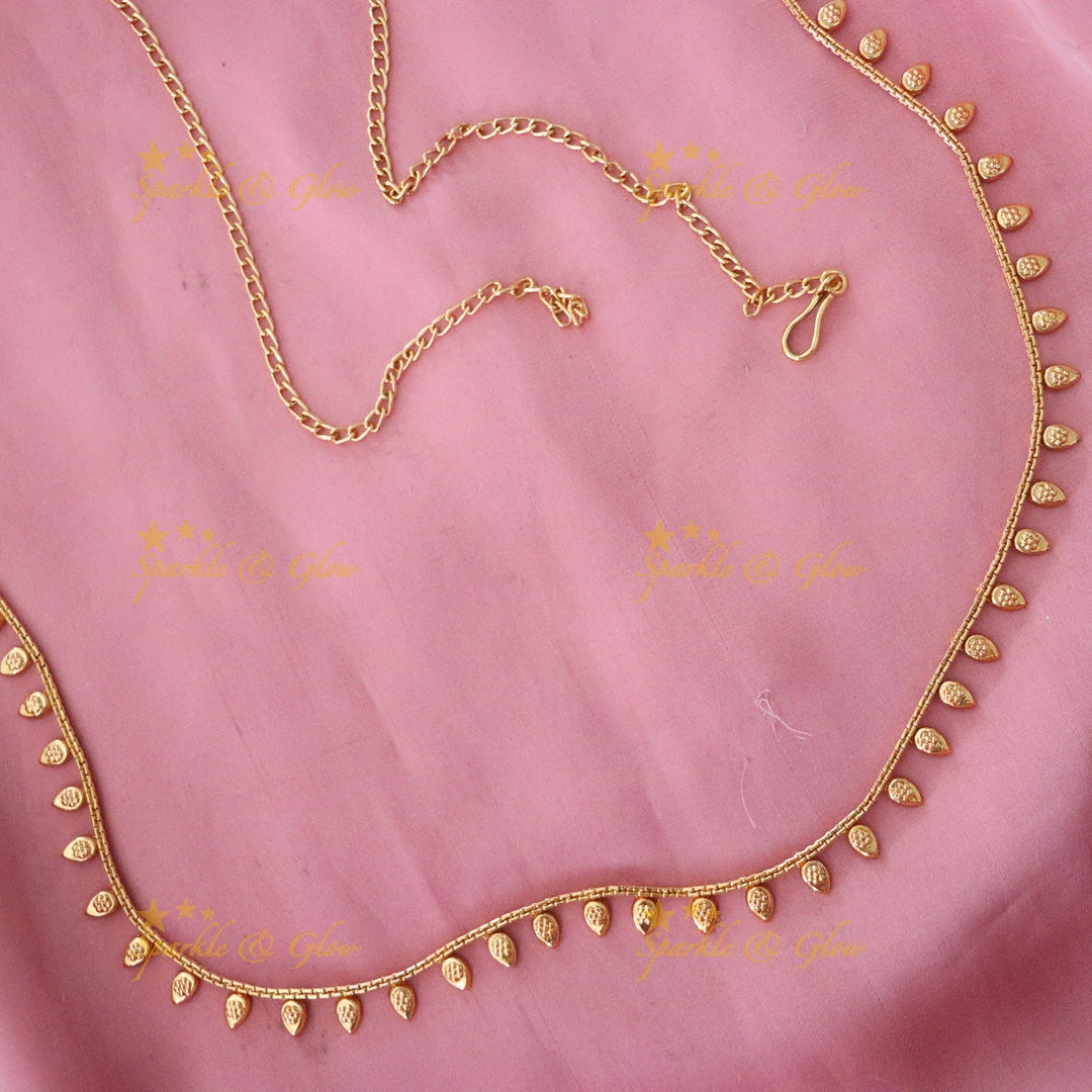 Exquisite Gold Plated Festive Hip Chain