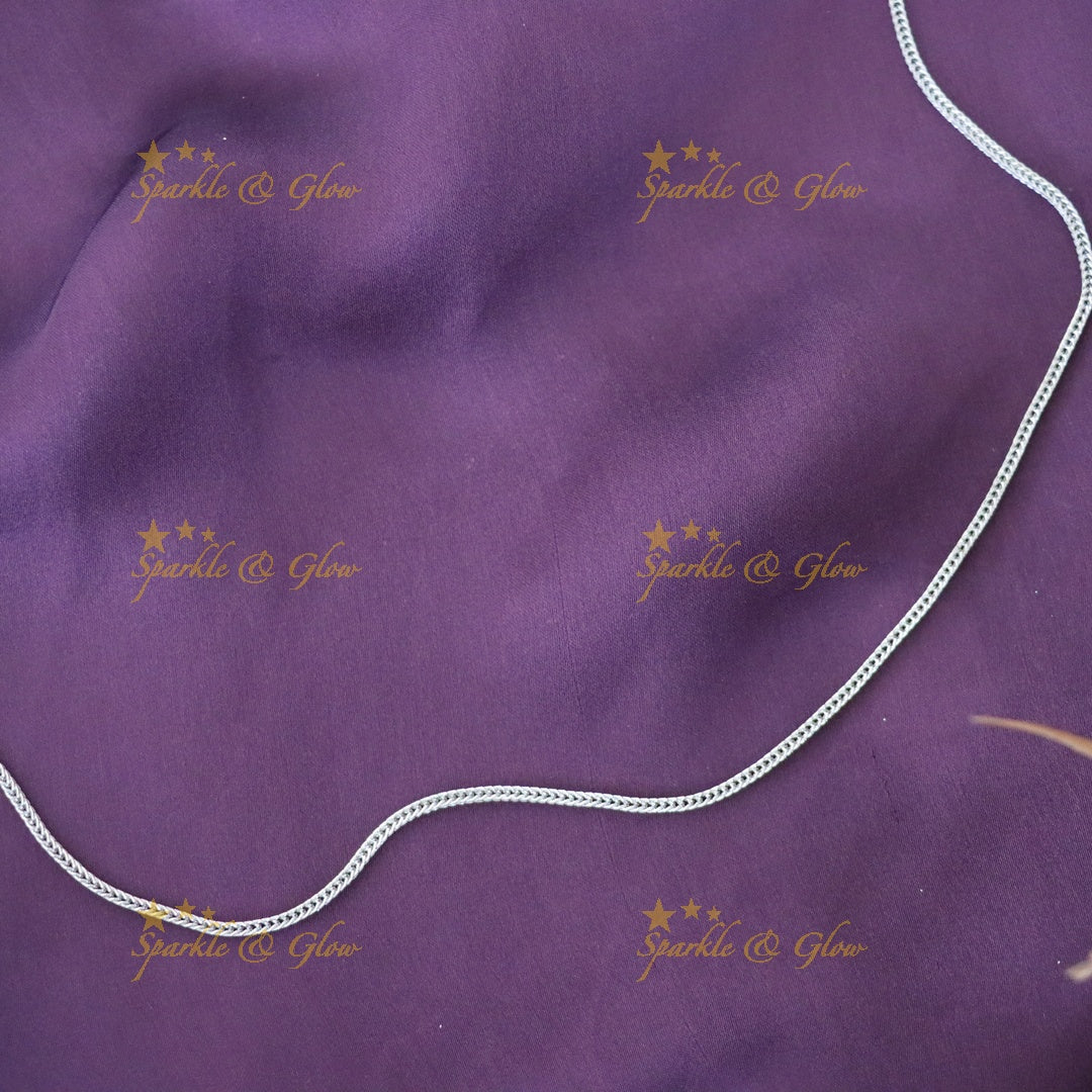 Elegant Silver Hip Chain for Weddings & Festivals